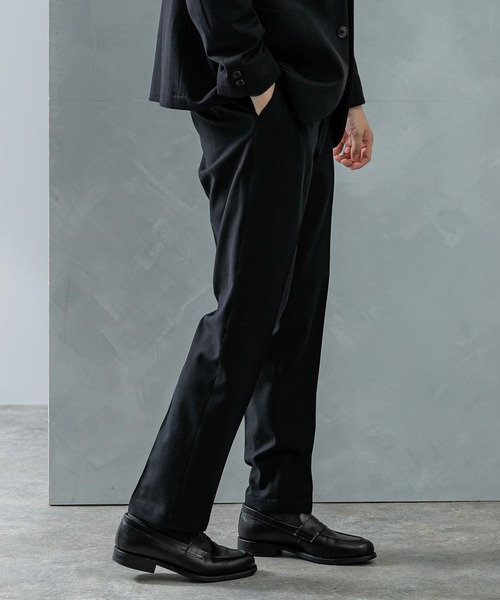 【セール】LIFE STYLE TAILOR ウールライクストレッチコンフォータブルパンツ（スーツパンツ）｜URBAN RESEARCH DOORS（アーバンリサーチドアーズ）