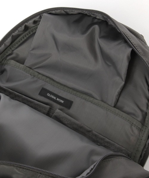 GLOBAL WORK（グローバルワーク）の「撥水軽量12ポケットリュック/234512（バックパック/リュック・レディース・ブラック系その他/レオパード/ベージュ/ブラック/カーキ/アイボリー/グレー・ONE SIZE）」の13枚目の写真