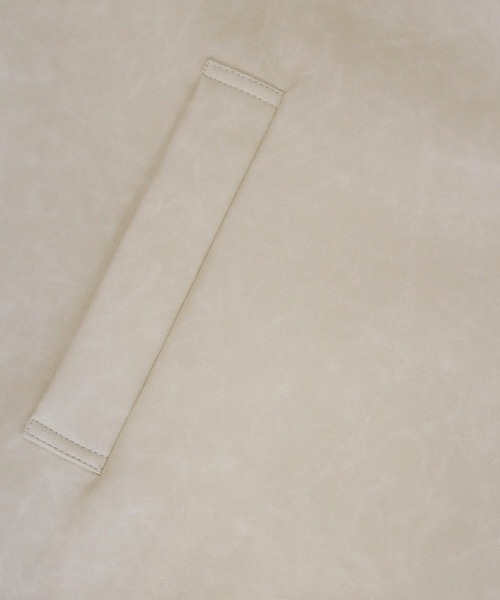 tiptop（ティップトップ）の「【ZOZO限定アイテム/セットアップ対応】合皮ダブルジップブルゾン（ブルゾン・レディース・ブラウン/アイボリー/ブラック/ブラウン系その他/ベージュ系その他・FREE）」の22枚目の写真