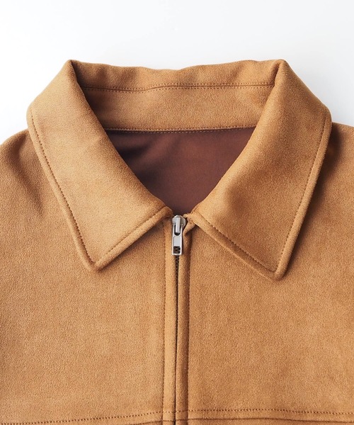 セール】【ZOZO限定アイテム/セットアップ対応】合皮ダブルジップ