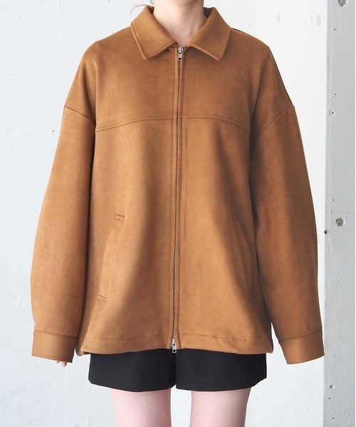 セール】【ZOZO限定アイテム/セットアップ対応】合皮ダブルジップ