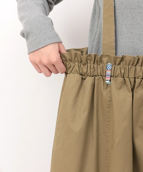 チチカカ（チチカカ）の「2WAYサスペンダースカート（サロペット/オーバーオール・レディース・ブラック/キャメル・FREE）」の16枚目の写真