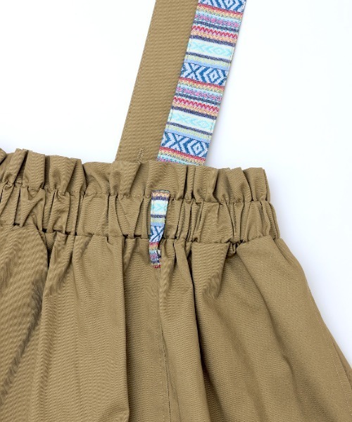 チチカカ（チチカカ）の「2WAYサスペンダースカート（サロペット/オーバーオール・レディース・ブラック/キャメル・FREE）」の18枚目の写真