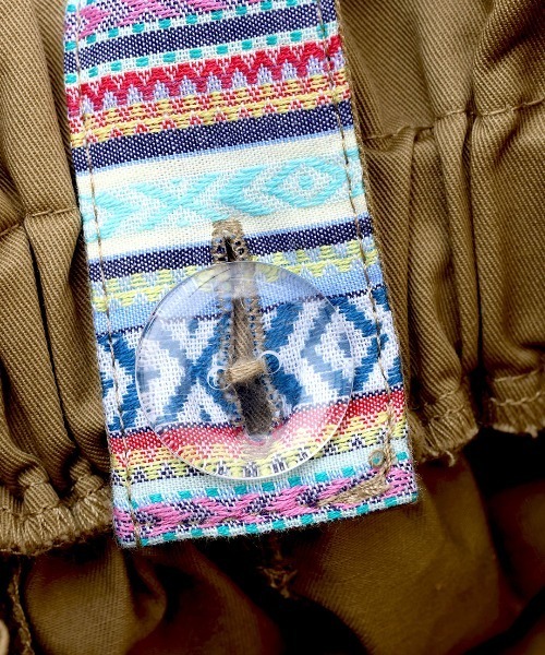 チチカカ（チチカカ）の「2WAYサスペンダースカート（サロペット/オーバーオール・レディース・ブラック/キャメル・FREE）」の20枚目の写真