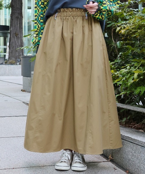 チチカカ（チチカカ）の「2WAYサスペンダースカート（サロペット/オーバーオール・レディース・ブラック/キャメル・FREE）」の8枚目の写真