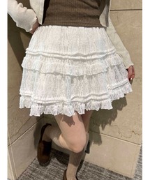 PHILLY | 【PHILLY】レースミニスカート(スカート)