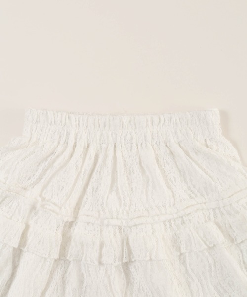 PHILLY(フィリー)の「【PHILLY】レースミニスカート(スカート・レディース・アイボリー/ホワイト・FREE)」の6枚目の写真