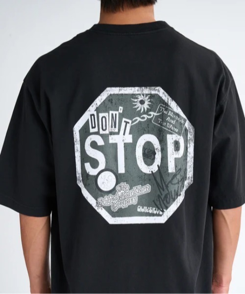 Quiksilver(クイックシルバー)の「DONT STOP ST /クイックシルバーバックプリント半袖Tシャツ(Tシャツ/カットソー・メンズ・ホワイト/ブラック/ミント/グリーン・X-LARGE/LARGE/MEDIUM)」の7枚目の写真