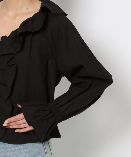 ２ＷＡＹフリルクロスブラウス 252726（シャツ/ブラウス）｜LOWRYS FARM（ローリーズファーム）