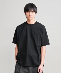 ＜H＞ハイブリッドコットン チューブ クルーネックショートスリーブ