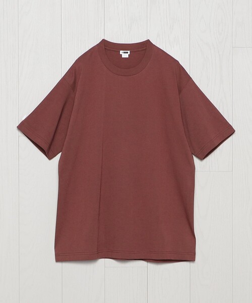 H BEAUTY&YOUTH UNITED ARROWS(エイチビューティーアンドユースユナイテッドアローズ)の「<H>ハイブリッドコットン チューブ クルーネックショートスリーブ(Tシャツ/カットソー・メンズ・ブラック/ブラウン/ホワイト/ライトグレー/ネイビー・M/S/L)」の16枚目の写真