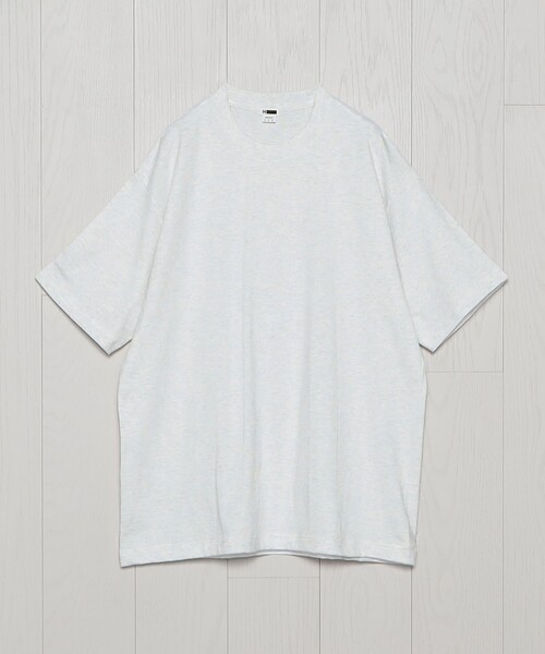 H BEAUTY&YOUTH UNITED ARROWS(エイチビューティーアンドユースユナイテッドアローズ)の「<H>ハイブリッドコットン チューブ クルーネックショートスリーブ(Tシャツ/カットソー・メンズ・ブラック/ブラウン/ホワイト/ライトグレー/ネイビー・M/S/L)」の21枚目の写真