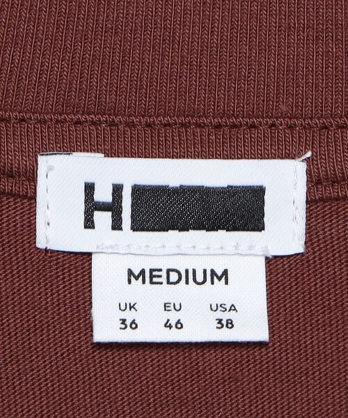 H BEAUTY&YOUTH UNITED ARROWS(エイチビューティーアンドユースユナイテッドアローズ)の「<H>ハイブリッドコットン チューブ クルーネックショートスリーブ(Tシャツ/カットソー・メンズ・ブラック/ブラウン/ホワイト/ライトグレー/ネイビー・M/S/L)」の11枚目の写真