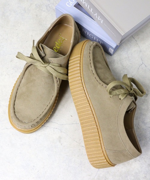 Dedes(デデス)の「Dedes/軽量 ローカットモカシンシューズ(6396)(スニーカー・レディース・ブラック/ベージュ/アイボリー・43/36/37/44/40/38/39/41/42)」の1枚目の写真