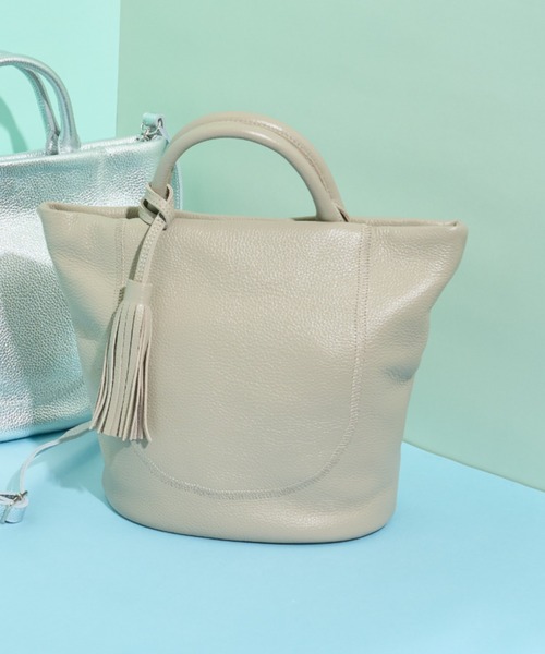 バッグ　ポケットステッチタッセル