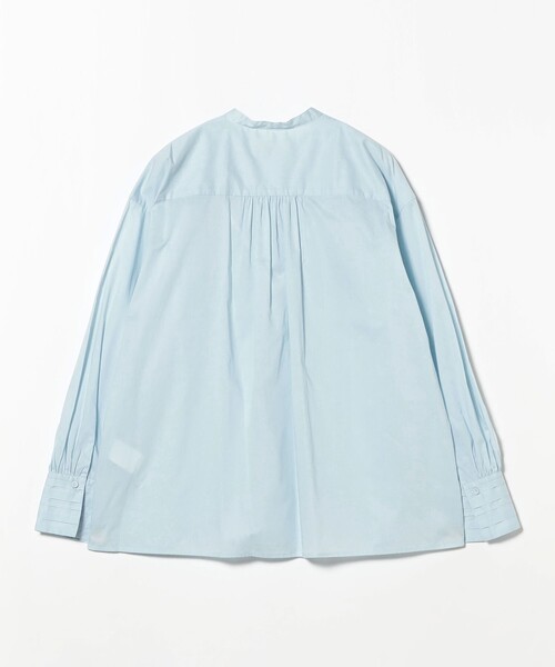 Demi-Luxe BEAMS（デミルクス ビームス）の「コットン ランダムタック シャツ［手洗い可］（シャツ/ブラウス・レディース・ホワイト/サックスブルー・36/38）」の13枚目の写真