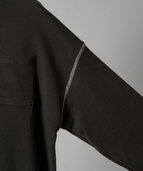 まさき - サーマルヘンリーネックロングスリーブTシャツ made in