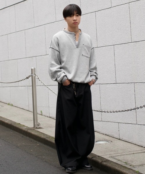 まさき - サーマルヘンリーネックロングスリーブTシャツ made in