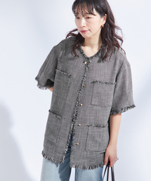 TWEEDY MESH ショートスリーブジャケット