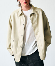 417 EDIFICE | フェイクレザージャケット(ライダースジャケット)