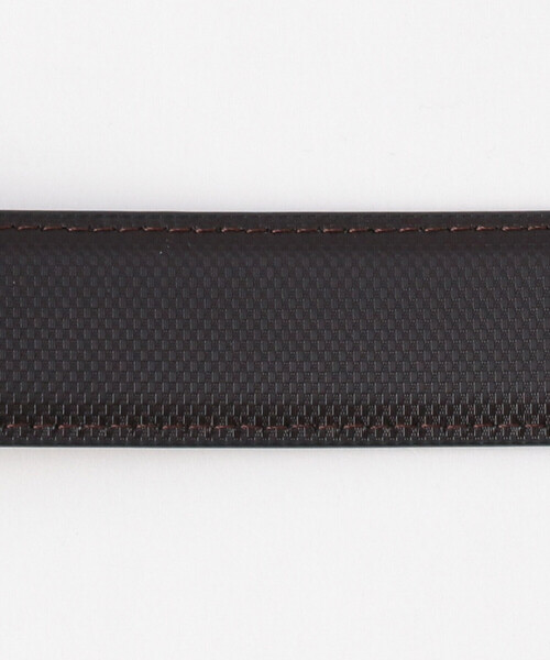 COMME CA ISM（コムサイズム）の「【リバーシブル】マイクロ市松柄 ベルト（ベルト・メンズ・ブラック系その他・FREE）」の3枚目の写真