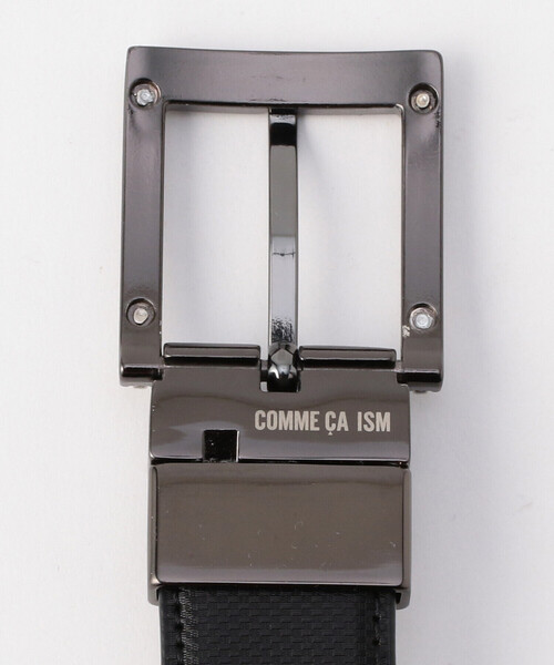 COMME CA ISM（コムサイズム）の「【リバーシブル】マイクロ市松柄 ベルト（ベルト・メンズ・ブラック系その他・FREE）」の5枚目の写真