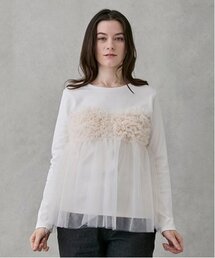 【リンク】チュールビスチェドッキング長T