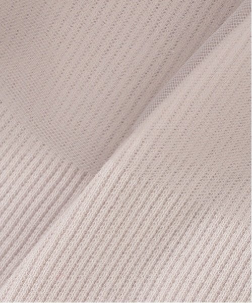 petit main LIEN(プティマインリアン)の「【リンク】チュールビスチェドッキング長T(Tシャツ/カットソー・レディース・ライトピンク/オフホワイト・F)」の10枚目の写真