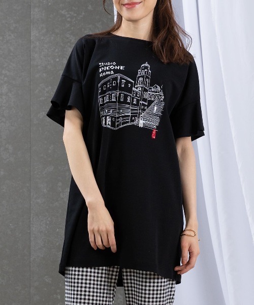 限定SALE，100%新品 ピッコーネ　チュニック　ブラック
