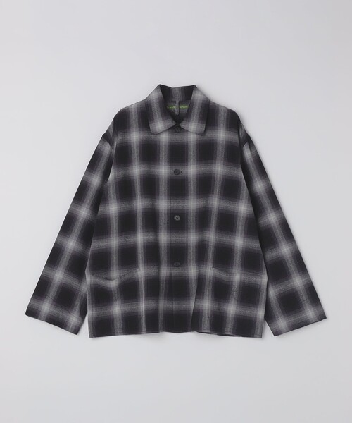 Second Layer オンブレーチェックシャツ second layer オンブレ チェック シャツ 【公式通販】