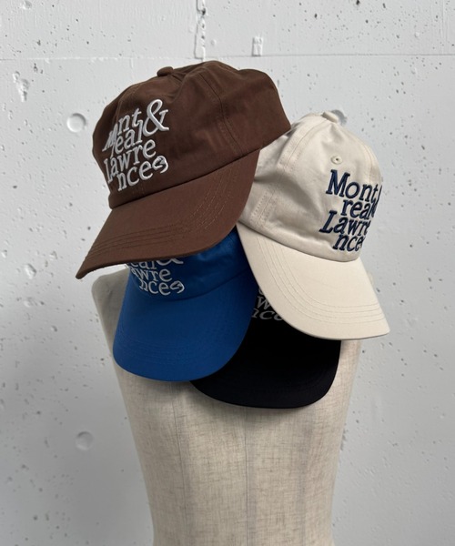 MIRROR STOKE(ミラーストーク)の「【ZOZO限定/追加】LOGO CAP/ロゴキャップ(キャップ・レディース・ブラック/ブラウン/アイボリー/ブルー・MEDIUM)」の3枚目の写真