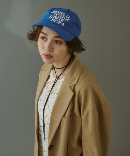 MIRROR STOKE(ミラーストーク)の「【ZOZO限定/追加】LOGO CAP/ロゴキャップ(キャップ・レディース・ブラック/ブラウン/アイボリー/ブルー・MEDIUM)」の20枚目の写真