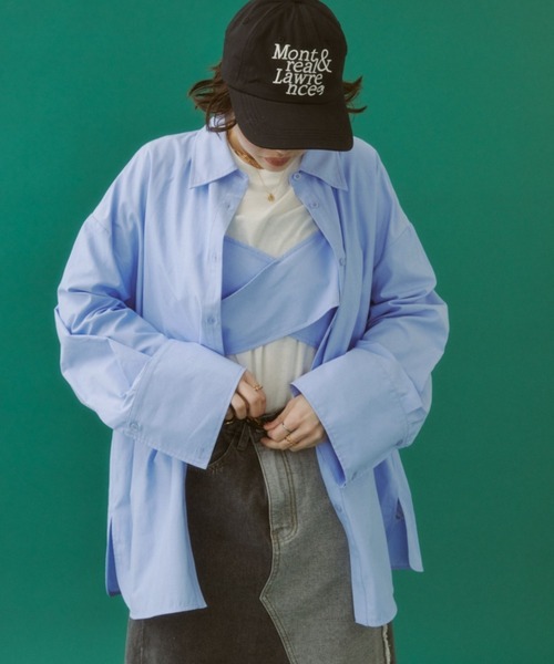 MIRROR STOKE(ミラーストーク)の「【ZOZO限定/追加】LOGO CAP/ロゴキャップ(キャップ・レディース・ブラック/ブラウン/アイボリー/ブルー・MEDIUM)」の19枚目の写真