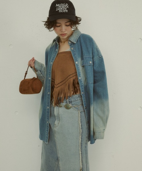 MIRROR STOKE(ミラーストーク)の「【ZOZO限定/追加】LOGO CAP/ロゴキャップ(キャップ・レディース・ブラック/ブラウン/アイボリー/ブルー・MEDIUM)」の9枚目の写真