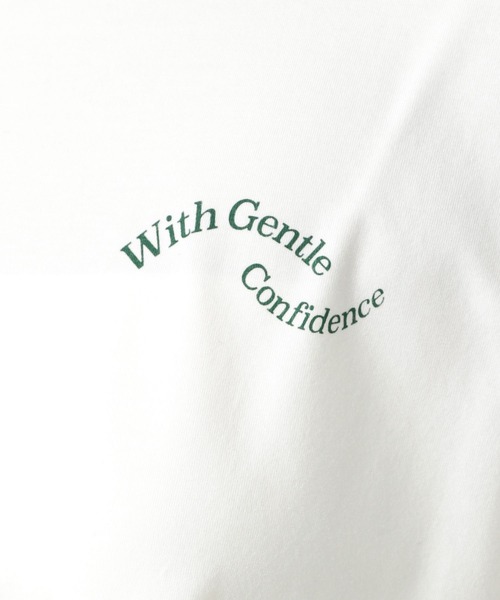 BAYFLOW(ベイフロー)の「アソートロゴショートスリーブT(Tシャツ/カットソー・レディース・オフホワイト/グリーン/グレイッシュベージュ/ブラック/ホワイト系2/ベージュ系2/ボルドー/パープル・MEDIUM/SMALL)」の15枚目の写真