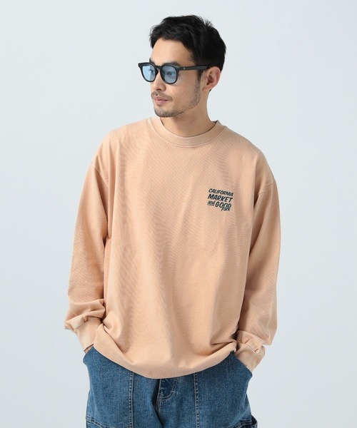 BAYFLOW（ベイフロー）の「SNOWバックプリント長袖Ｔシャツ25SS（Tシャツ/カットソー・メンズ・チャコールグレー/ブルー/オレンジ/ホワイト・MEDIUM/LARGE）」の21枚目の写真