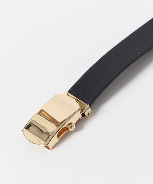 URBAN RESEARCH ROSSO WOMEN(アーバンリサーチ ロッソ)の「Leather Belt(ベルト・レディース・ブラック・FREE)」の5枚目の写真