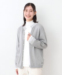 【カラー追加!日本製/ワンマイルウエア】コットン コンパクトヤーン カーディガン
