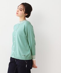 【カラー追加!日本製/ワンマイルウエア】コットン コンパクトヤーン カーディガン