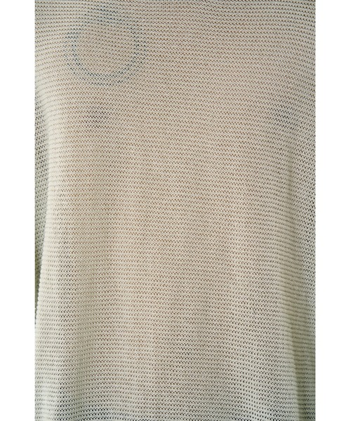 DISCOVERED（ディスカバード）の「BASIC OUTSEEM RAME CREW KNIT（ニット/セーター・メンズ・ホワイト/パープル/ブラック・SMALL/LARGE）」の12枚目の写真