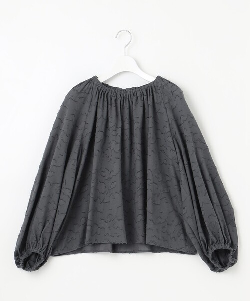 23区(ニジュウサンク)の「【SLOW/一部店舗限定】コットンジャカード ブラウス(シャツ/ブラウス・レディース・グレー系/アイボリー系/ブルー系・38)」の6枚目の写真