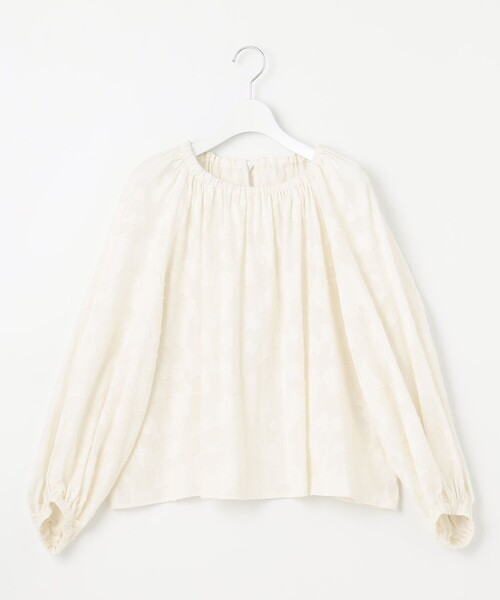 23区(ニジュウサンク)の「【SLOW/一部店舗限定】コットンジャカード ブラウス(シャツ/ブラウス・レディース・グレー系/アイボリー系/ブルー系・38)」の7枚目の写真