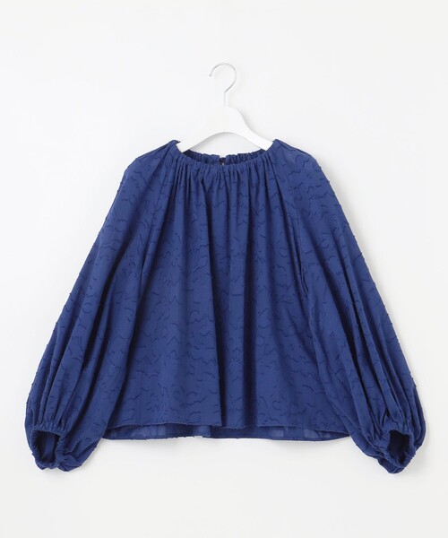23区(ニジュウサンク)の「【SLOW/一部店舗限定】コットンジャカード ブラウス(シャツ/ブラウス・レディース・グレー系/アイボリー系/ブルー系・38)」の8枚目の写真