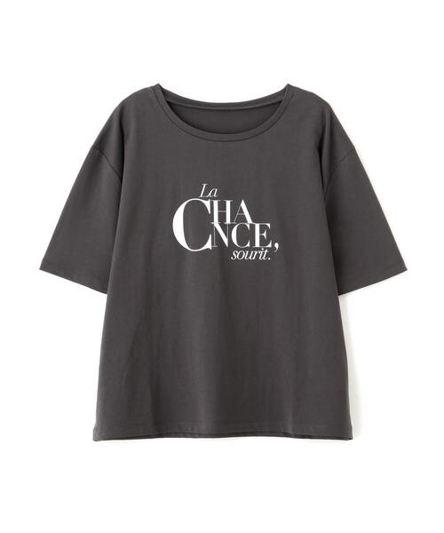 PROPORTION BODY DRESSING(プロポーションボディドレッシング)の「ロゴT / 1215160302(Tシャツ/カットソー・レディース・ダークグレー/ホワイト・FREE)」の14枚目の写真