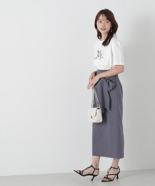 PROPORTION BODY DRESSING(プロポーションボディドレッシング)の「ロゴT / 1215160302(Tシャツ/カットソー・レディース・ダークグレー/ホワイト・FREE)」の10枚目の写真