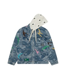 AAPE BY A BATHING APE デニムジャケット AAPE HOODIE CORDUROY JACKET(detachable)（デニムジャケット