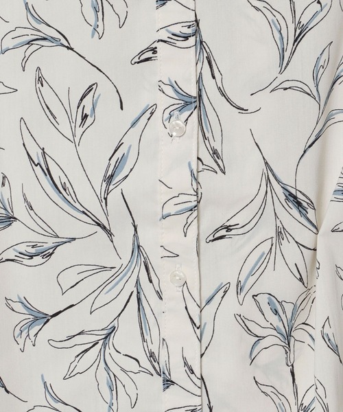 FOUND GOOD（ファウンドグッド）の「コタットスキッパーシャツLS（シャツ/ブラウス・レディース・ブルー系1/ブラウン系/パープル系/グレー系/グレー系1/ブルー系・M/S/L）」の7枚目の写真