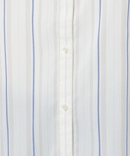 FOUND GOOD（ファウンドグッド）の「コタットスキッパーシャツLS（シャツ/ブラウス・レディース・ブルー系1/ブラウン系/パープル系/グレー系/グレー系1/ブルー系・M/S/L）」の9枚目の写真