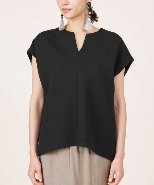 marmors（マルモア）の「【marmors】keyneck pullover〈セットアップ対応〉（Tシャツ/カットソー・レディース・カーキオリーブ/グレー/ブラック・36）」の20枚目の写真