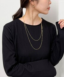 fredy emue | 【LAPUIS/ラピュイ】SV925ロングネックレス(ネックレス)